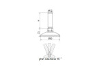 Ніжка регульована шарнірна SR 06 fi 50/M12x60